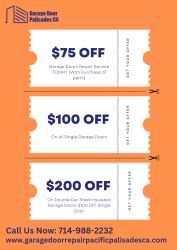 Garage Door Repair Pacific Palisades CA